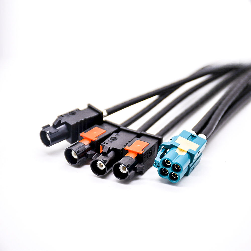 Мини Fakra Lvds Hsd Fakra 4 Pin Женский Z в Fakra Мужской кабель Ассамблеи