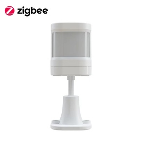 Sls Không Dây Thông Minh ZigBee Tuya PIR Cảm Biến Chuyển Động Detector 360 Độ Xoay Cơ Sở Pin Powered Cho Nhà Khách Sạn Ứng Dụng Điều Khiển - Product Image 1