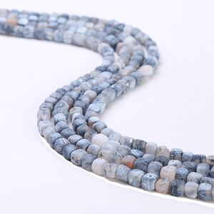 Cuentas Trillion para la Elaboración de Joyas con Peridoto, Ametrina, Turquesa, Ópalo, Topacio, Aguamarina, Apatita, Facetadas, Ovaladas, Certificadas por GIA - Product Image 1