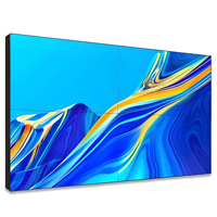 Écran publicitaire grand format 55 pouces 3x3 avec cadre de 1,8 mm pour mur vidéo LCD de conférence et d'exposition