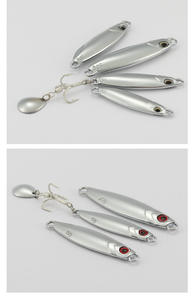 Spécialisé dans la plaque de fer métallique de maquereau appât Luya maquereau rivage <span class=keywords><strong>lancer</strong></span> <span class=keywords><strong>à</strong></span> longue portée faux appât rotatif paillettes - Product Image 3