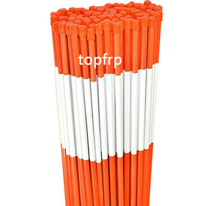 เครื่องหมายไฟเบอร์กลาสขับ36 "48" เสาหิมะเสาไฟเบอร์กลาสเสาหิมะสะท้อนแสง - Product Image 3