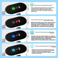 Distributeur d'eau intelligent pour animaux de compagnie, en acier inoxydable, élégant, étanche, à circulation automatique, pour chats et chiens, multi-prises