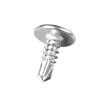304 and 410 Stainless Steel M4.2 Zinc Coated Round Head Self Tapping Screws Fine Thread Metric Fastener Hardware