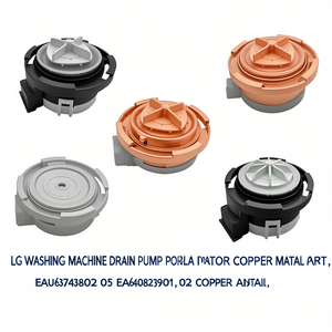 Moteur de pompe de vidange pour lave-linge LG Eau63743802 05 Eau64082901 02 Pièce métallique en cuivre - Product Image 2