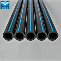 Tuyau en PEHD haute pression, durable, flexible, anti-UV, léger, OBOR pour applications industrielles