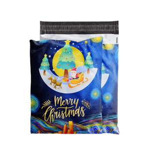 Sacs d'expédition personnalisés colorés, résistants à l'eau, en matière vierge, avec motifs de dessins animés, pour l'emballage e-commerce. - Product Image 1