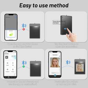 Брелок FindXeink E-ink с двойной защитой от потери, настраиваемый, креативный, милый, для автомобиля, акриловый, с аниме-дизайном, на заказ, Labubu - Product Image 4