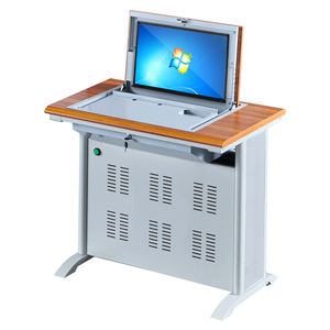 <span class=keywords><strong>Escritorio</strong></span> para Computadora con Monitor Abatible y Caja Fuerte Oculta, <span class=keywords><strong>Escritorio</strong></span> Moderno para Escuela/Taller para Uso en el Aula - Product Image 3