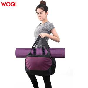 Sac de yoga WOQI avec design à enroulement, sac de sport portable en tissu Oxford pour le yoga, la remise en forme, les voyages et le rangement - Product Image 4