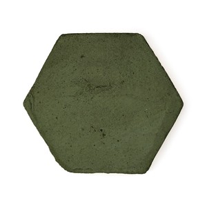 Piastrella esagonale Chroma 10 in verde per decorazione di pareti e pavimenti - Product Image 4
