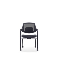 JOHOOFURNITURE Chaise d'attente, vente directe usine, Silla De Oficina pour bureau, confortable, coussin épais, base robuste et durable