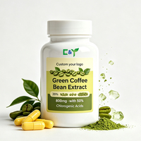 Capsules de marque privée avec extrait de grains de café vert