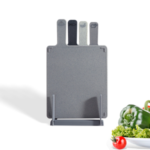 2022 Wholesale Custom Design Kitchen Tools Durable Pp Wheat Straw Plastic Chopping Board Cutting Board Set