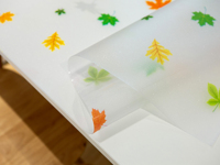 Couverture de Table en vinyle de couleur assortie, couverture de Table décorative imperméable