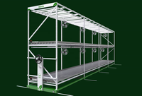 Reinfa MicroStack Vertical Grow System Solution hydroponique avancée pour la culture de microgreen d'intérieur de qualité supérieure