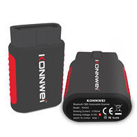 Escáner de Automóviles Inalámbrico KONNWEI KDIAG, Sistema Completo, Actualización Gratuita de por Vida, Lector de Códigos OBD2, 12V Universal