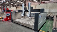 Máquina de Grabado CNC de Alta Precisión de Doble Cabezal y 4 Ejes con Motor de Alta Potencia para Granito y Mármol