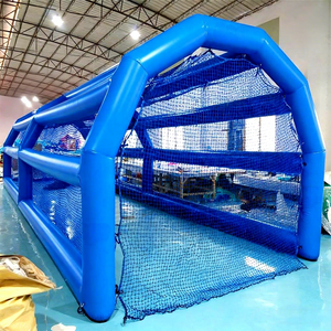 Su misura aria stretta Pvc gonfiabile <span class=keywords><strong>Baseball</strong></span> Softball battuta & Pitching gabbia Backstop con rete gonfiabile gabbia da <span class=keywords><strong>Baseball</strong></span> - Product Image 1
