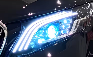 ชุดไฟหน้า LED คุณภาพสูงใหม่ 12V 6000K CSP 36W ชิป LED 6000 ลูเมนส์ รูปทรงหลอดไฟ D2H สำหรับ VITO V447 (2016-2024) ใหม่ - Product Image 2
