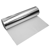 HY Aluminium Foil Fiberglass Cloth Tape Tahan Suhu Tinggi Tahan Air Pelindung Panas Isolasi Termal