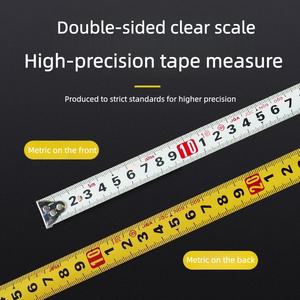 Ruban à mesurer professionnel Powerlift Double face ABS + acier 3m 5m 7.5m 10m lame renforcée de haute précision pour le travail du bois - Product Image 5