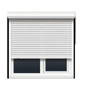 Sécurité électrique en alliage d'aluminium télécommande anti-tempête intérieur et volets roulants volets roulants enrouler stores de sécurité fenêtre - Product Image 1