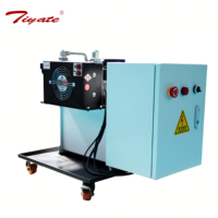Groupe hydraulique mobile servo-proporcional refroidi par air avec grille de protection pour simulateur de conduite