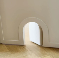 Porte d'entrée pour chat en bois massif, insonorisée, idéale pour chambre, appartement, villa, décoration intérieure – Vente en gros