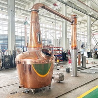 DYE 1200L Commerciële Distilleerapparatuur voor ambachtelijke distilleerderijen - geoptimaliseerd voor fruit-spirits uit boomgaarden en klassieke likeuren