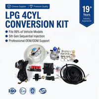 Kits de conversion de carburant essence ACT Automotive en GPL, système d'injection séquentielle 4 cylindres, système de moteur à essence