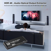 Commutateur matriciel HDMI SYONG 4K60Hz pour HDMI 2.0b 2x4, répartiteur 2 entrées 4 sorties, accessoire audio et vidéo pour PC, ordinateur portable, PS4, TV, lecteur DVD
