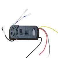 Convertisseur de fréquence Conversion ventilateur de plafond Kit de télécommande lumière haute tension Variable 6 vitesses contrôleur de récepteur à distance