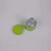 Boîtes en fer blanc personnalisées pour matcha avec couvercles hermétiques pour le stockage de matcha en poudre de qualité alimentaire et la conservation de la fraîcheur du thé