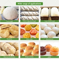 Machine ronde de boule de diviseur de pâte de feuille d'aplatissement automatique d'acier inoxydable 250 G