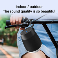 Nouveau Design de haut-parleur de Camping avec lumière LED, basses profondes, extérieur, étanche aux éclaboussures d'eau, anti-poussière, haut-parleurs Bluetooth
