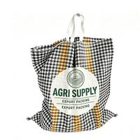 Sacs d'épicerie réutilisables en polypropylène grande capacité, impression offset personnalisée, poignées robustes, design durable, supermarchés, marque JUXIN