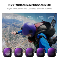 Filtres polarisants et à densité neutre K&F Concept PL ND8 ND16 ND32 ND64 ND128 pour caméra d'action, accessoires pour Insta360 Ace Pro 2