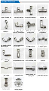 15-108mm kalt extrudieren der Edelstahl 304/316L DVGW M-Profil Press Sanitär armatur 45-Grad-Winkel - Product Image 6