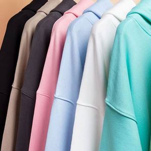 H5574 Vente en gros de sweats à capuche pour hommes en coton mélangé 350 g/m², grandes tailles, sweats à capuche vierges doublés en molleton français - Product Image 1