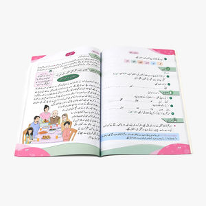 Libros de texto para primaria con encuadernación perfecta, tapa blanda, papel estucado y papel de arte, coloridos, a precio de fábrica, para lectura. - Product Image 5