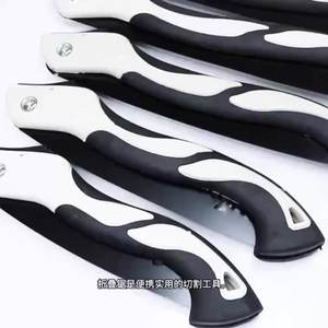 เลื่อยพับ เลื่อยงานไม้แบบมือถือ ใบเลื่อยเหล็กแมงกานีส ด้ามจับพลาสติก ใช้ในสวนกลางแจ้ง มีตัวเลือกความยาวฟันเลื่อยหลายขนาด - Product Image 3