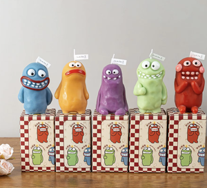 Bougies Monstres en Cire de Paraffine Adorables et Originales en Gros – Souvenirs Parfumés Amusants et Créatifs pour Noël, Décoration Personnalisée pour la Maison - Product Image 3