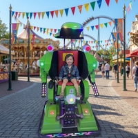Robot Électrique Professionnel à Conduire et à Marcher, Rotation à 360 Degrés, Radar Anti-Collision pour Parcs d'Attractions - Meilleure Vente