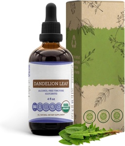 Gotas de Raíz de Diente de León Orgánicas de Marca Privada para la Limpieza del Hígado y el Equilibrio Hídrico, Suplemento Líquido Diurético Natural para Aliviar la Hinchazón - Product Image 1