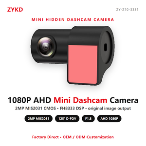ZY-Z10-3331 AHD 1080P 2MP MIS2031 Auto-Rückfahrkamera-Modul 125 F1.8 Streaming-Dashcam Rückfahrkamera 3M Klebemontage - Product Image 1