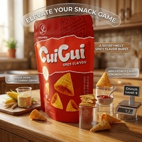 Sachet Doypack en plastique imprimé sur mesure, sachet en aluminium refermable avec fermeture éclair pour emballage alimentaire, idéal pour les snacks