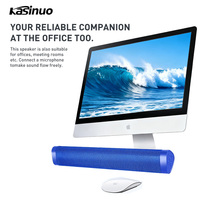 Barre de son Home Cinéma TV, Enceinte de jeu sans fil Bluetooth à son surround 3D, Enceinte de bureau triangulaire longue pour ordinateur de jeu