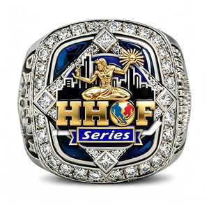 Bague de championnat personnalisée 2026 en filigrane, vente en gros, superbes bagues de championnat de baseball personnalisées plaquées or blanc - Product Image 2