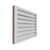 Volet en aluminium, panneaux de persienne en bois, mécanisme avec moustiquaire en ligne
